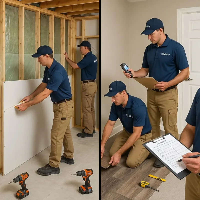 Repairs and Reconstruction process in Hanover, MD